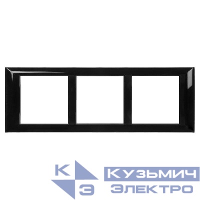 Рамка-суппорт 6мод. Avanti для "In-liner Front" черн. DKC 4402916