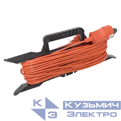 Удлинитель-шнур на рамке 1х20м без заземл. 10А Зевс 2.0 2.3кВт ПВС 2х0.75 PROxima EKF USRB02-10-275-1-20