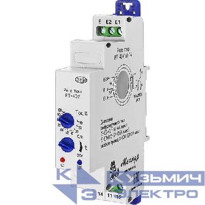 Реле контроля переменного тока РТ-40У УХЛ4 Меандр A8302-16934225