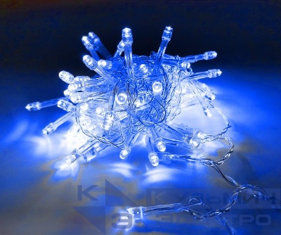 Гирлянда "Нить" ILD020-B 20 LED 2м син. IP20 SHLights 4690601045034