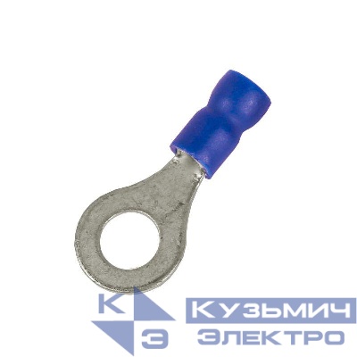 Наконечник с отверстием под винт и изолир.фaланцем ПВХ легкий ввод жилы 1.5-2.5кв.мм М5 d5.3мм (НКИ) (уп.100шт) DKC 2B5P-EE-PVC