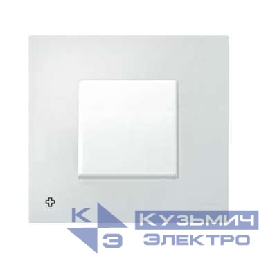 Рамка 1-м Simon27 Play антибакт. бел. Simon 2700617-060