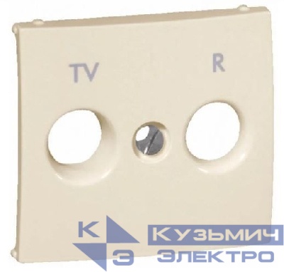 Панель лицевая TV-FM Valena для розетки сл. кость IEK 774342