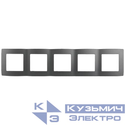 Рамка 5-м 12-5005-12 графит ЭРА Б0019382