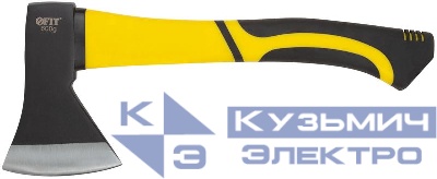 Топор 600г усилен. фибергласовая ручка; кованая усилен. сталь FIT 46212