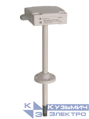 Датчик влажности и температуры канальный 4-20мА -20-80град.C 4-20мА 200мм 24В SE SDHCTC200