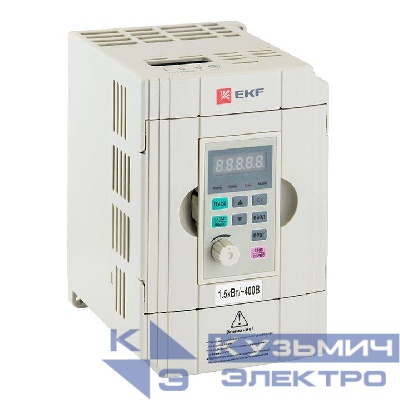 Преобразователь частоты 1.5/2.2кВт 3х400В VECTOR-100 PROxima EKF VT100-1R5-3B