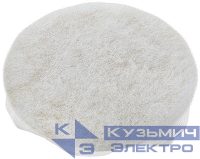 Чехол полировальный на завязках искусственная шерсть на тканевой основе 125мм FIT 39866