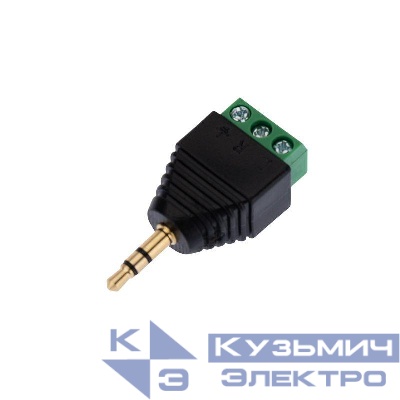 Штекер стерео 3.5мм с клеммной колодкой REXANT 14-0440