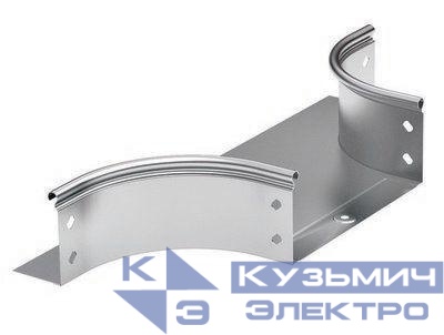 Ответвитель для лотка Т-образ. горизонт. DL 300х80 в комплекте с крепеж. эл. цинк-ламель DKC 36253KZL