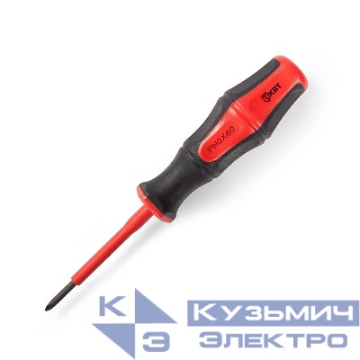 Отвертка диэлектрическая PH0х60 ПРОФИ КВТ 103000
