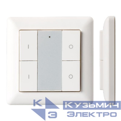 Панель Knob SR-KN9550K4-UP White (KNX DIM) (IP20 пластик) Arlight 021369