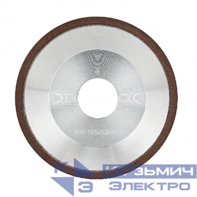 Diamond Industrial Круг заточной алмазный 125x5х5x32 мм, 12А2-45°, чашка, зерно 125/100 Diamond Industrial 0