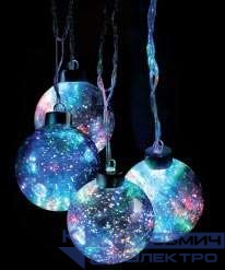 Гирлянда "Светящиеся шары" LBSM4-15B-3 4 шара (2 голуб. 2 серебр.) IP20 1.2м SHLights 4610003329495