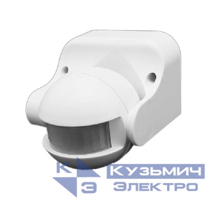 Датчик движения PMS-IR 009 1200Вт 180град. 12м IP44 WH JazzWay 5012912