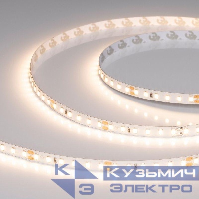 Лента светодиодная UL-A120-8mm 24В Warm 3000К 2Вт/м IP20 открытый (уп.5м) Arlight 057522