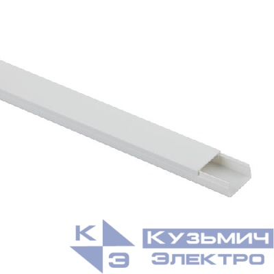 Кабель-канал 20х10 L2000 бел. KK-W-20-10 Эра Б0031132