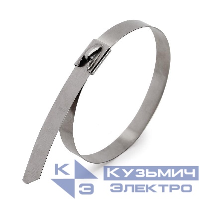 Хомут кабельный СКС (304) 12х400 стальной (уп.50шт) Fortisflex 74732