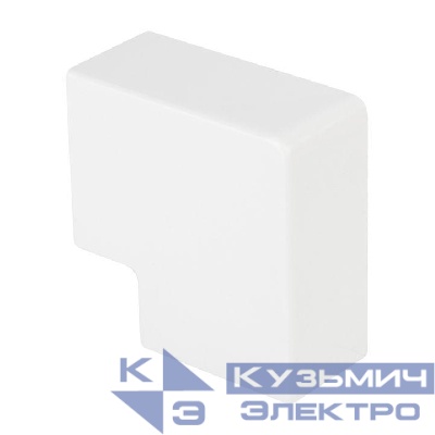 Поворот на 90град. 40х25 бел. Plast PROxima (уп.4шт) EKF abw-40-25x4