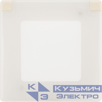 Рамка 1-м Inspiria IP44 с крышкой сл. кость IEK 673921