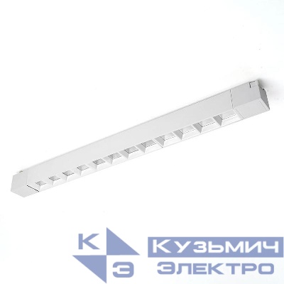 Светильник светодиодный трековый AL130 LensLine 30Вт 4000К 2700лм 60град. на шинопровод бел. FERON 48373