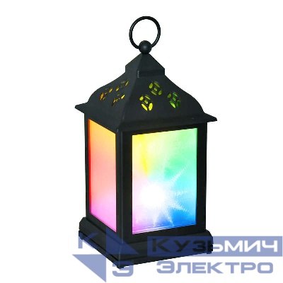 Фонарь ULD-L1122-010/DTB/RGB/3D BLACK Uniel UL-00002311