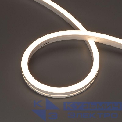 Лента светодиодная MOONLIGHT-SIDE-A140-12x17mm 24V Warm 3000К 9.6Вт/м IP67 wire x2 боков. вывод кабеля герметичная (уп.5м) Arlight 042784