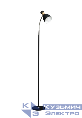 Светильник UF-405 C02 E27 торшер напольн. черн. Ultraflash 15730