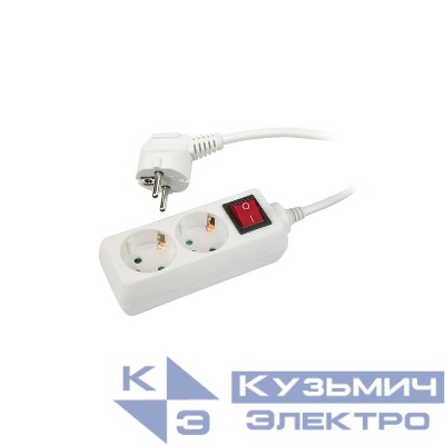 Удлинитель 2х3м с заземл. Standart S-GCD2-3 Uniel 02885