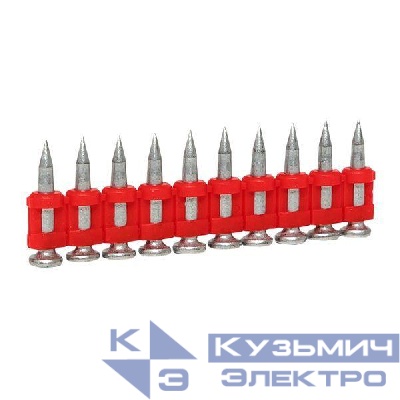 Гвоздь кованый для монтажн. пистолета по бетону металлу Bullet Type 3х25 цинк. (уп.1000шт) Expert EKF cpn-3025bp