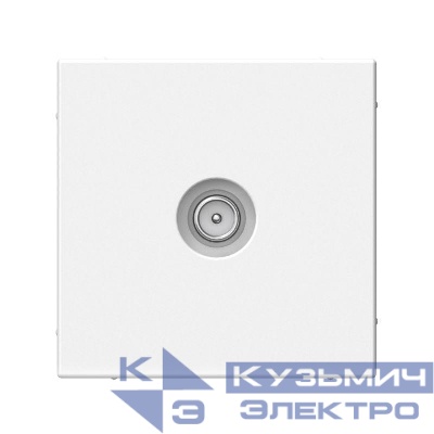 Розетка телевизионная проходная TV ArtGallery 4дБ механизм бел. SE GAL000192