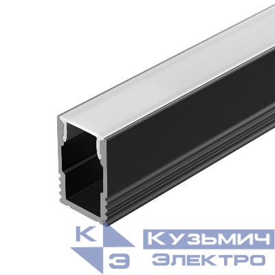 Профиль SL-MINI-8-H12-2000 BLACK L2000 алюм. Arlight 037106
