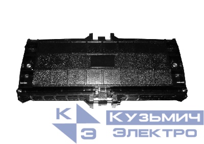 Оптическая проходная муфта, аналог  GJS 6007, горизонтальная, 24/48 волокон