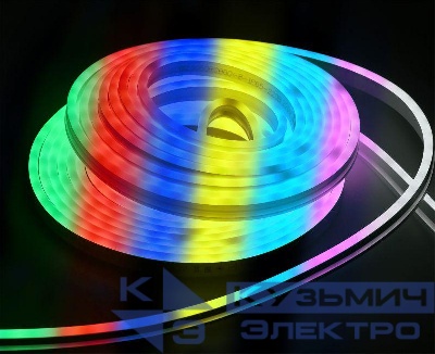 Комплект DIY (5050RGB60-8-IP65-220В 10м + драйвер) IEK LSR5-RGB-060-65-2-10-S0