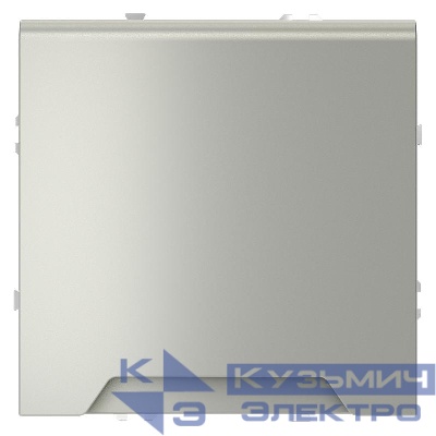 Розетка 1-м СП S70 16А с заземл. защ. шторки + крышка механизм сталь Voltum VLS040305