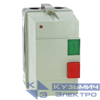 Пускатель магнитный КМЭ 32А 400В с РТЭ и индикатором PROxima в корп. IP65 EKF ctrp-r-32-400v-led