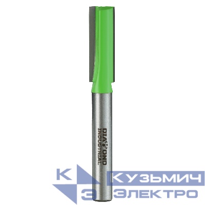 Diamond Industrial Фреза пазовая прямая с торцевым ножом 10x30 мм, S=8 мм, Z=2+1 Diamond Industrial