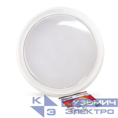 Светильник светодиодный СПБ-2-КРУГ 24Вт 6500К 1700лм 230В 310мм бел. IN HOME 4690612033181