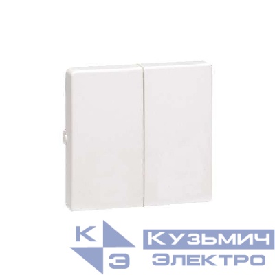 Клавиша двойная для мех. 73398-39 Simon73 Loft графит 73026-62