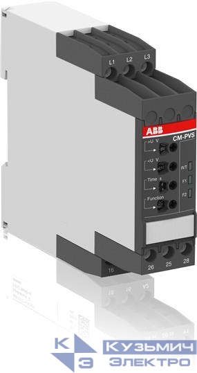 Реле контроля фаз CM-PVS.41S 3х300-380В/420- 500B AC 2ПК ABB 1SVR730794R3300
