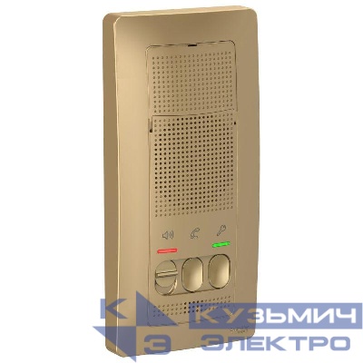 Устройство переговорное (Домофон) Blanca 4.5В настен. титан SE BLNDA000014