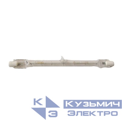 Лампа галогенная КГ 500Вт линейная R7s 220В 119мм Лисма 350194800