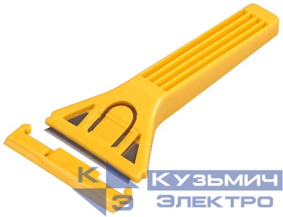 Скребок стекольный пластиковый ширина лезвия 50мм FIT 10009