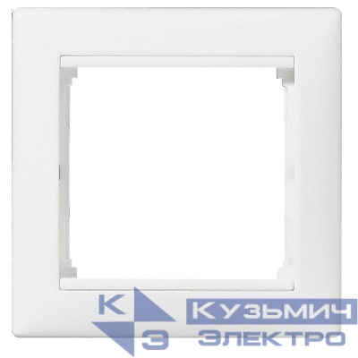 Рамка 1-м Valena бел. IEK 774451
