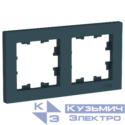 Рамка 2-м AtlasDesign универс. изумруд SE ATN000802