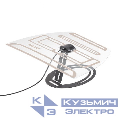 Антенна ТВ комнатная "АКТИВНАЯ" для цифрового телевидения DVB-T2 Ag-703 (с USB) Rexant 34-0703