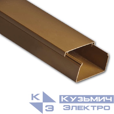 Кабель-канал 80х40 L2000 пластик коричн. Ruvinil РКК-80х40-К
