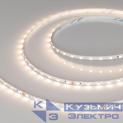 Лента светодиодная RT-A80-5mm 24V Warm 3500К 5Вт/м IP20 2835 открыт. (уп.5м) Arlight 037798