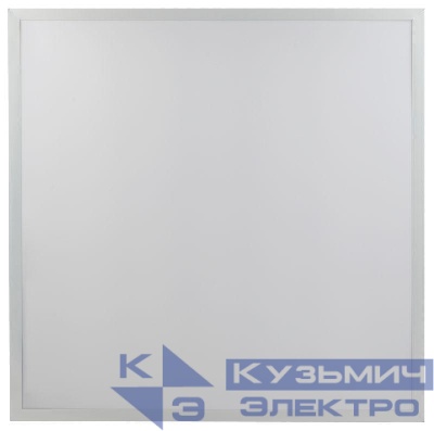 Светильник светодиодный SPO-1-50-4K-M 50Вт 4000К IP40 4500лм 595х595х25 универс. крепление с равномерной засветкой матов. панель Эра Б0053392