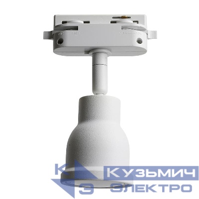 Светильник трековый AL199 под лампу GU10 корпус сталь бел. FERON 51666